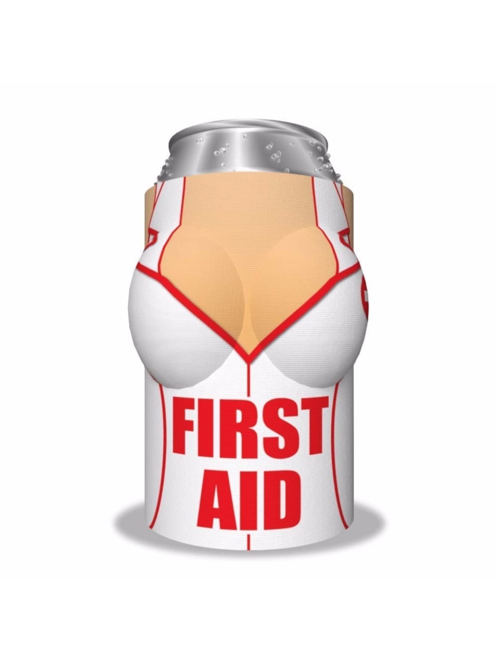 Boobzie Insulated Can Cover Neoprene Koozie Cooler Sleeve Cozy First Aid